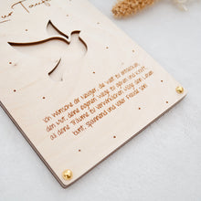 Lade das Bild in den Galerie-Viewer, Holz Karte | Geldgeschenk zur Taufe