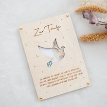 Lade das Bild in den Galerie-Viewer, Holz Karte | Geldgeschenk zur Taufe