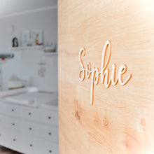 Lade das Bild in den Galerie-Viewer, Tür-/Wandschriftzug WUNSCHTEXT (personalisiert)