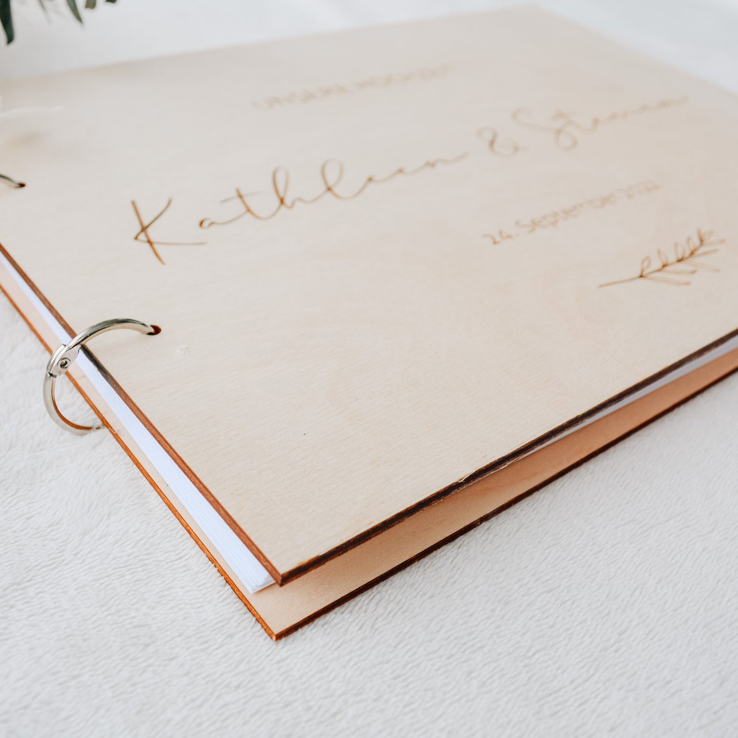 Gästebuch Hochzeit (personalisiert)