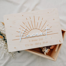 Lade das Bild in den Galerie-Viewer, Erinnerungskiste "Sun" (personalisiert)