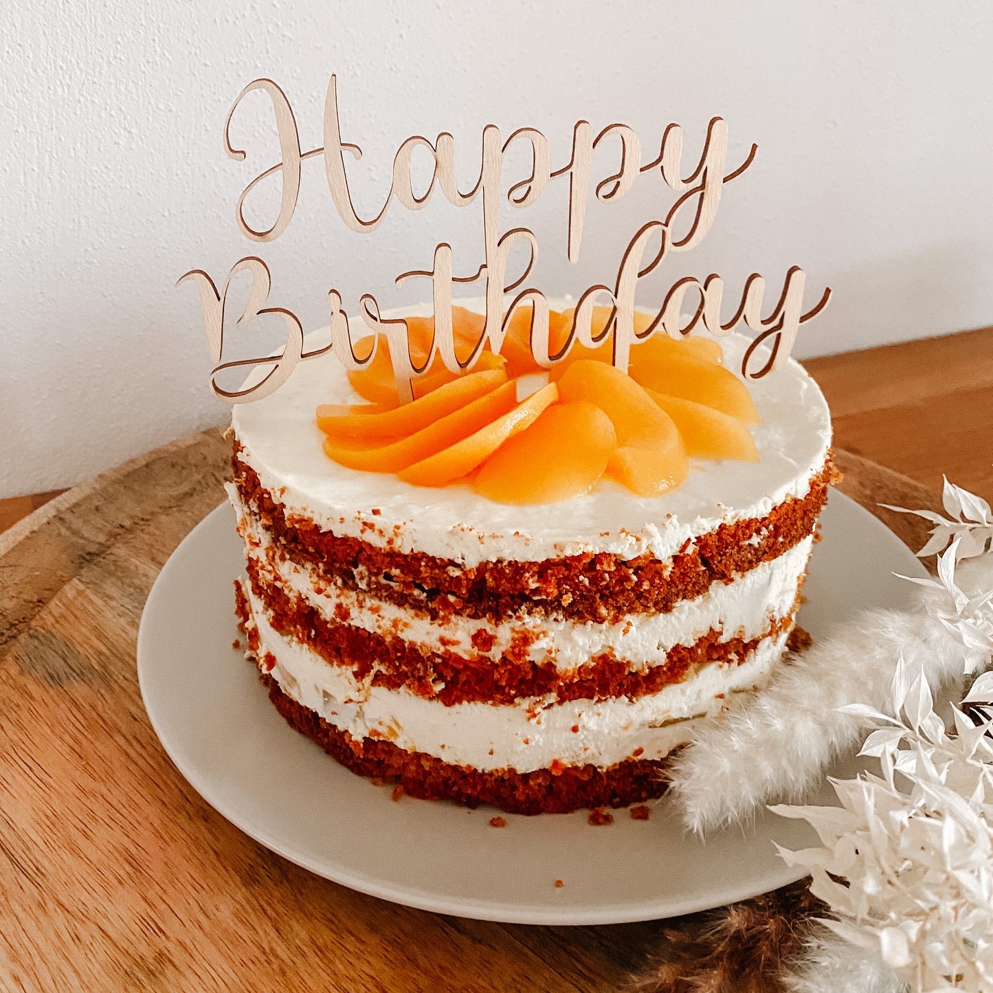 Cake Topper „Happy Birthday“