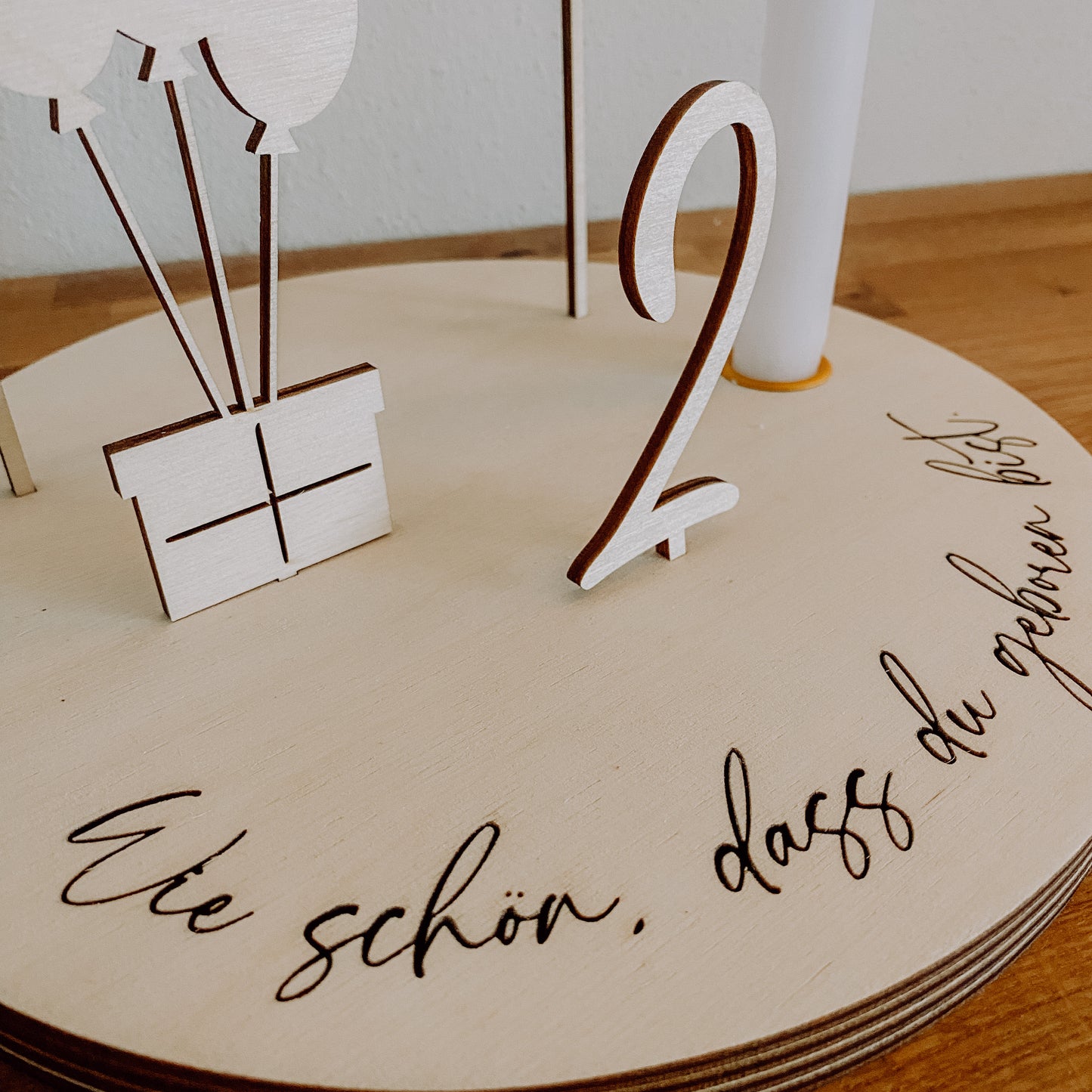 Geburtstagsteller (personalisiert)