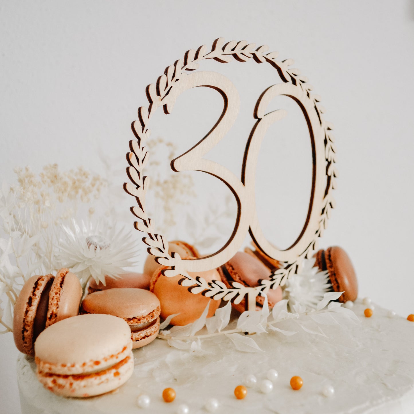 Cake Topper 18. - 90. Geburtstag