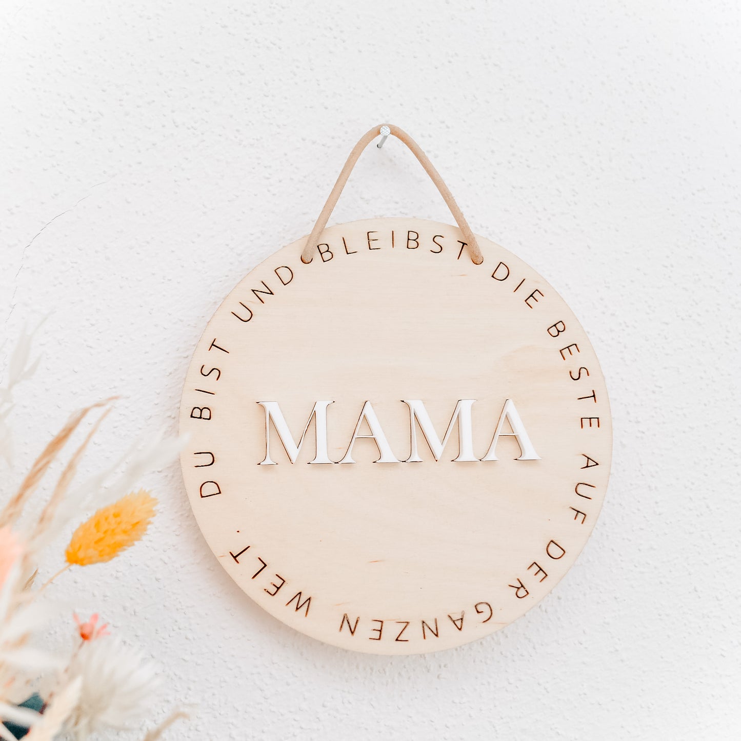 Holzschild "MAMA"