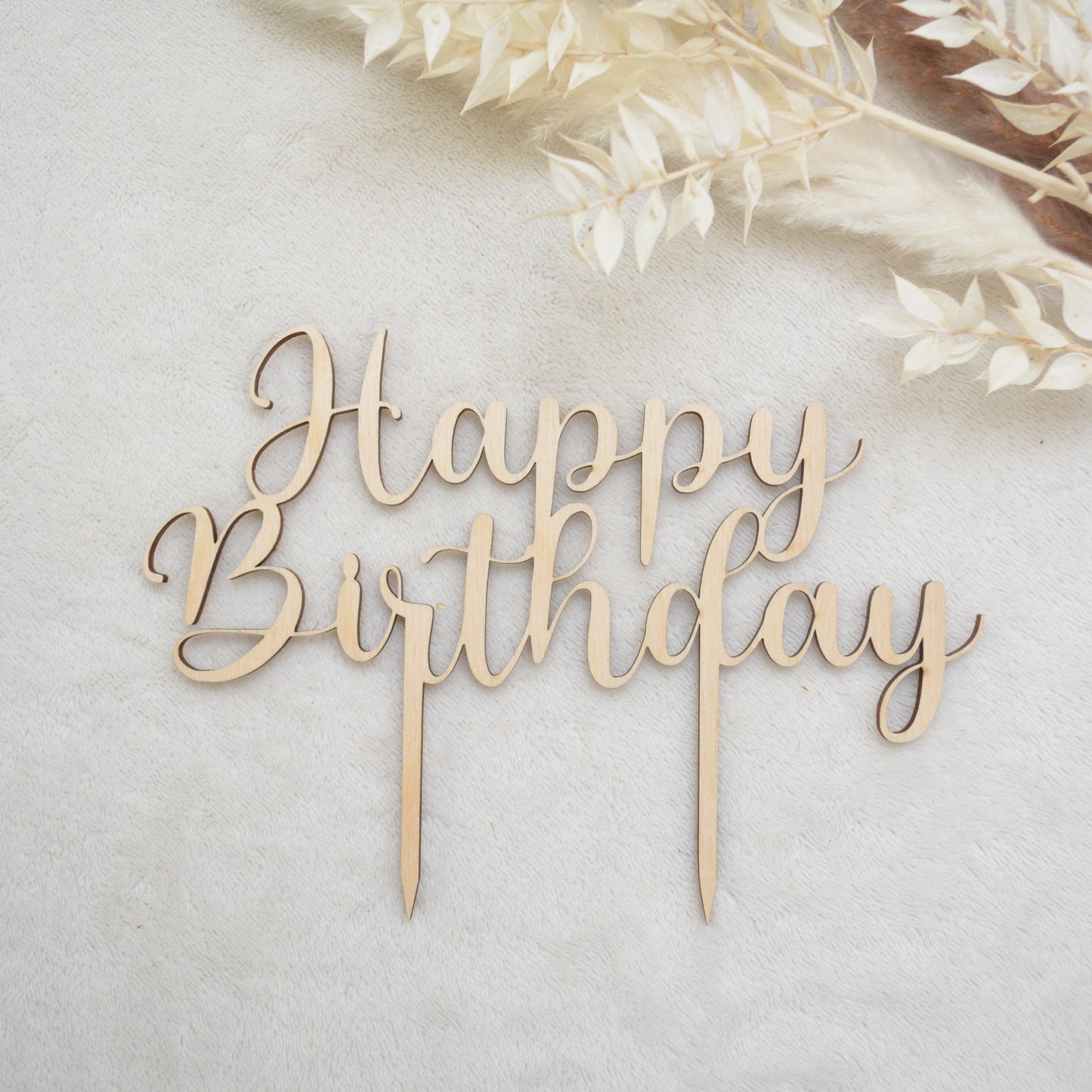 Cake Topper „Happy Birthday“
