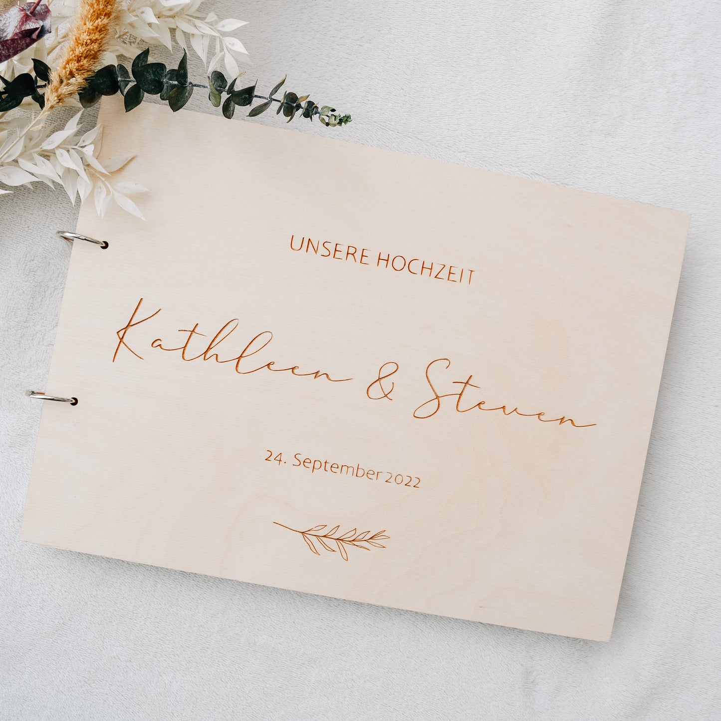 Gästebuch Hochzeit (personalisiert)
