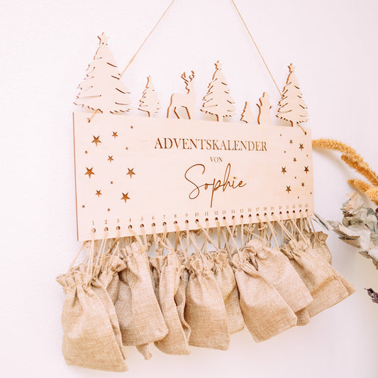 Adventskalender NAME (personalisiert)