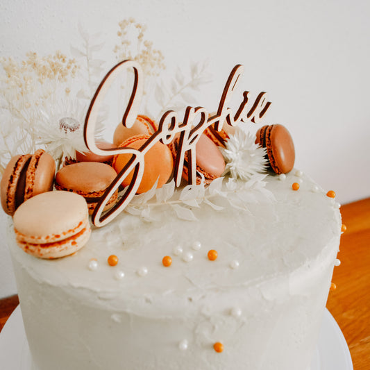 Cake Topper - Wunschname (personalisiert)